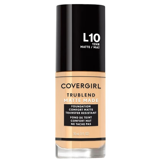 COVERGIRL Other - COVERGIRL TruBlend Matte Made Liquid Foundation, Fair Porcelain L10